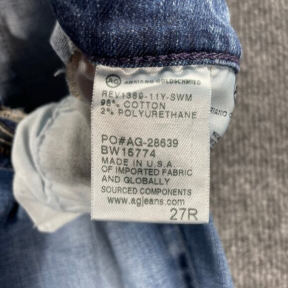 Adriano Goldschmied The Legging Ankle Super Skinny Ankle Women's 27R Blue Jeans - Picture 5 of 10